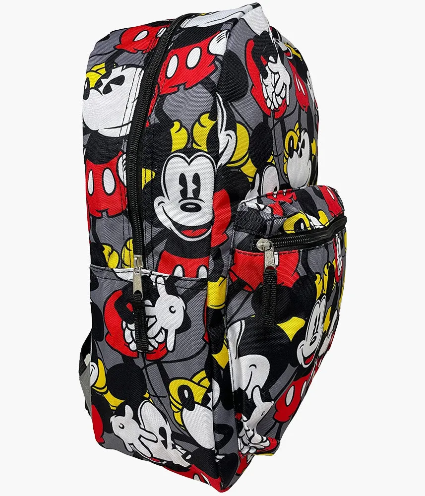 16" Mickey Mouse Backpack with all over Print