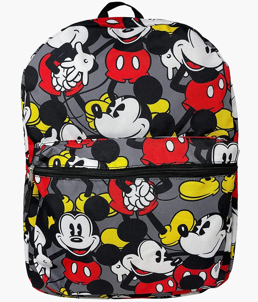 16" Mickey Mouse Backpack with all over Print