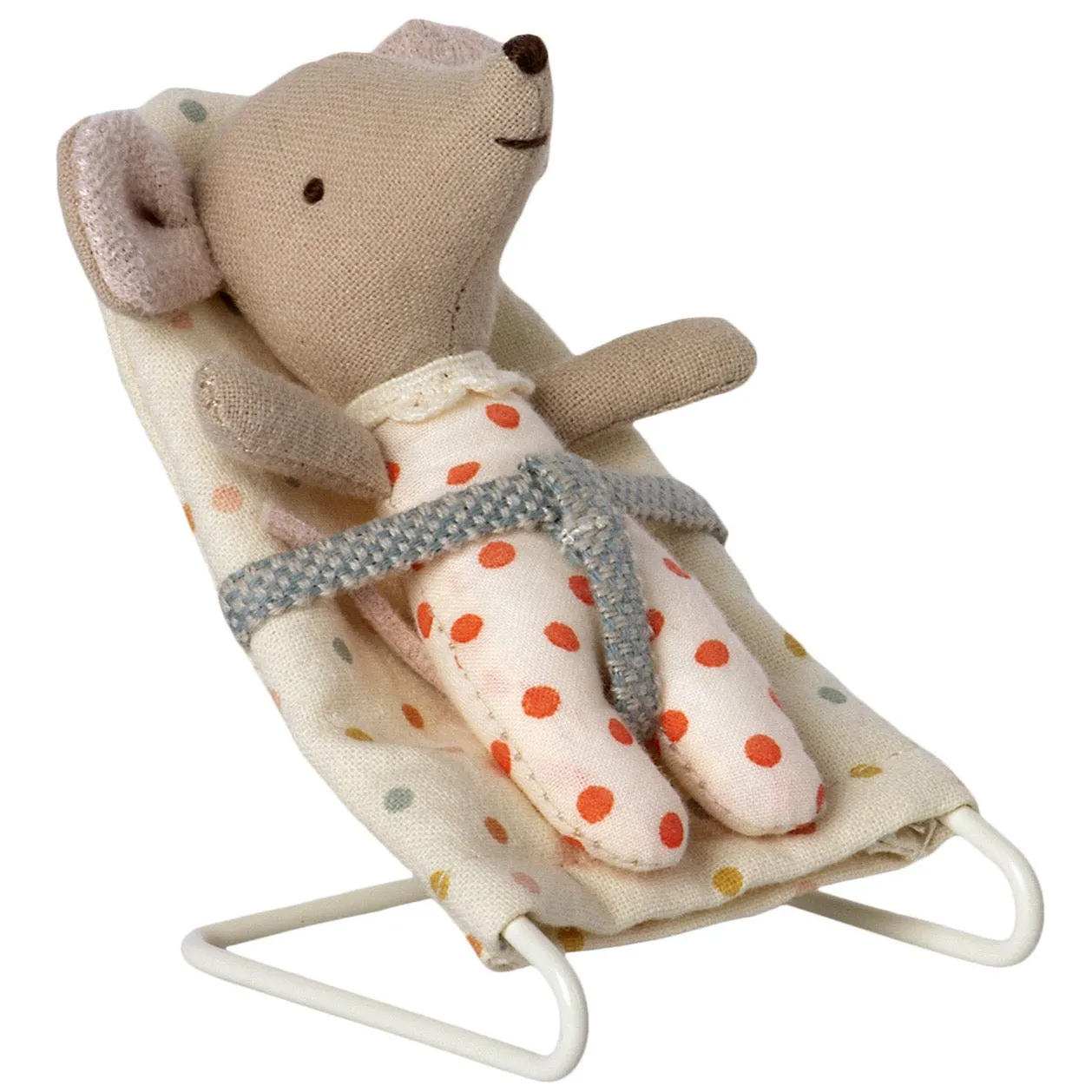 2021 Maileg Mouse MY Babysitter with Polka Dots