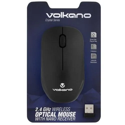 2.4 GHz Wireless Mouse Crystal Series Volkano