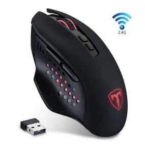 2.4GHz Wireless X11 Usb Optical Ergonomic Gaming Mouse 800/1200/1600/2000/4800DPI   7 Buttons Game Mouse