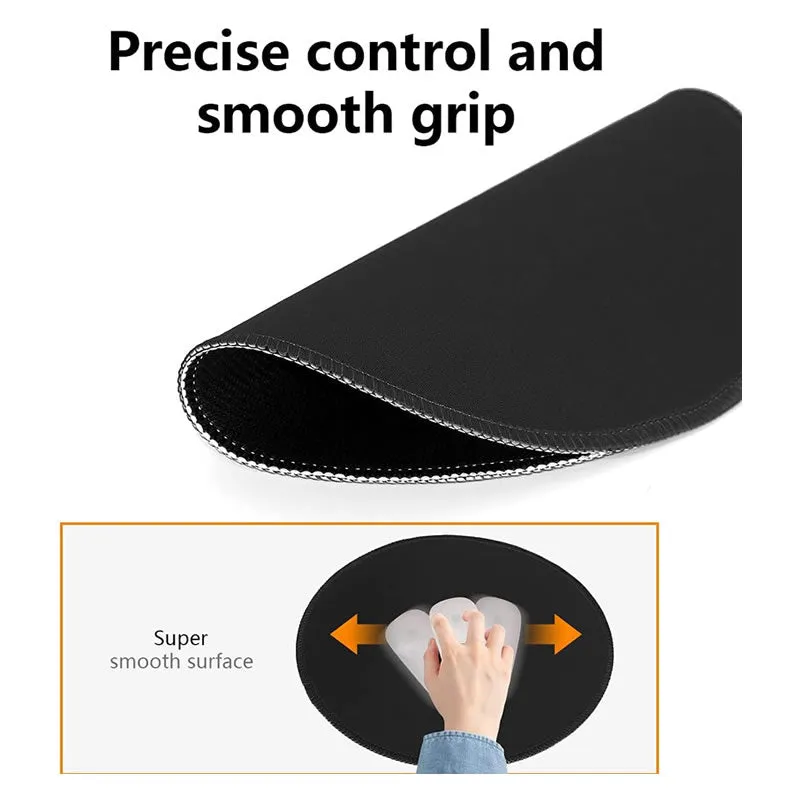 30Cm Round Mouse With Anti-Slip Rubber Base Pad