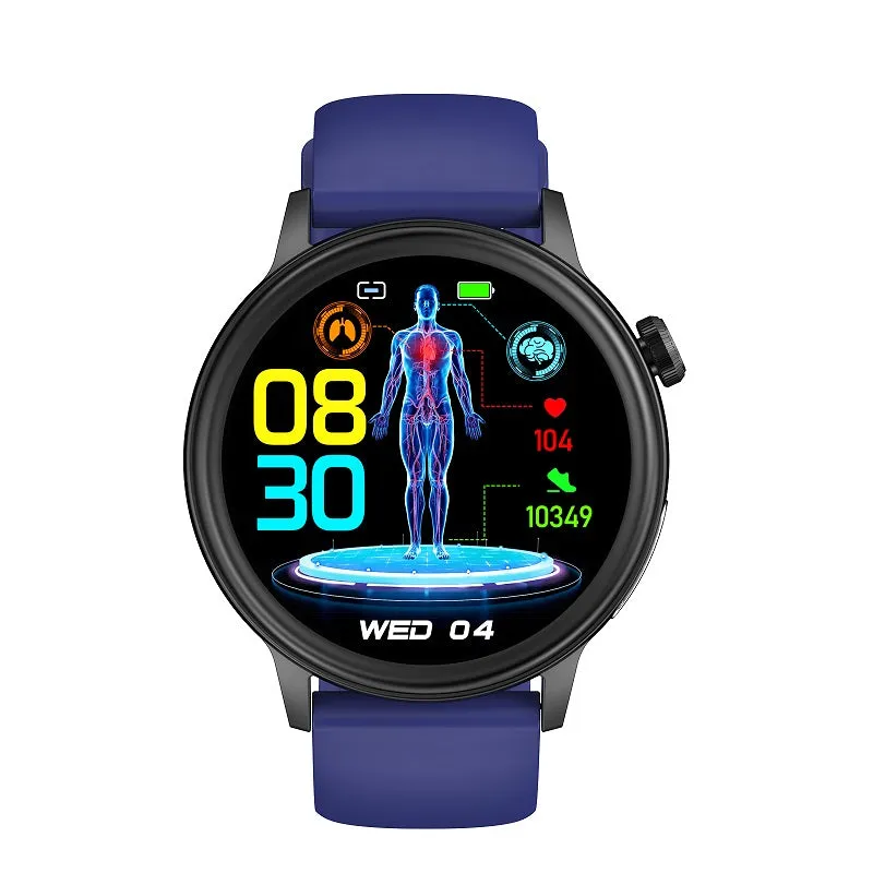 470 ECG, uric acid, blood lipids, body fat, call, health smart watch with HD FullS screen Touch