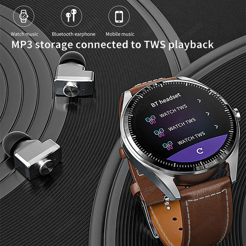 4GB RAM 2-in-1 AMOLED Bluetooth  Smart Watch