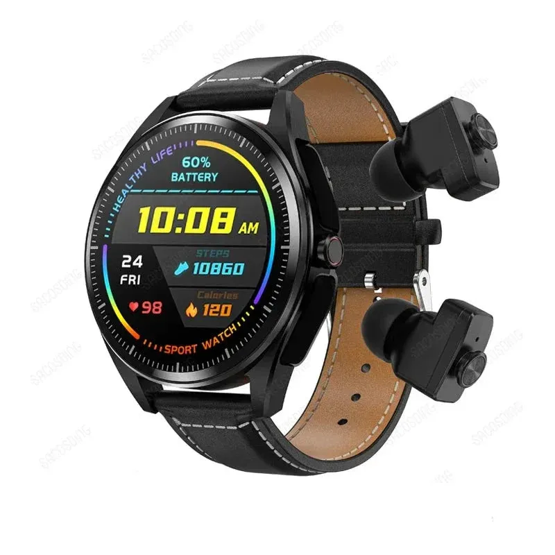 4GB RAM 2-in-1 AMOLED Bluetooth  Smart Watch