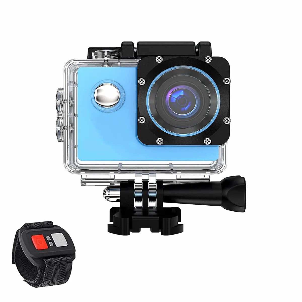 4K Action Pro Waterproof All Digital UHD WiFi Camera   RF Remote And Accessories by VistaShops