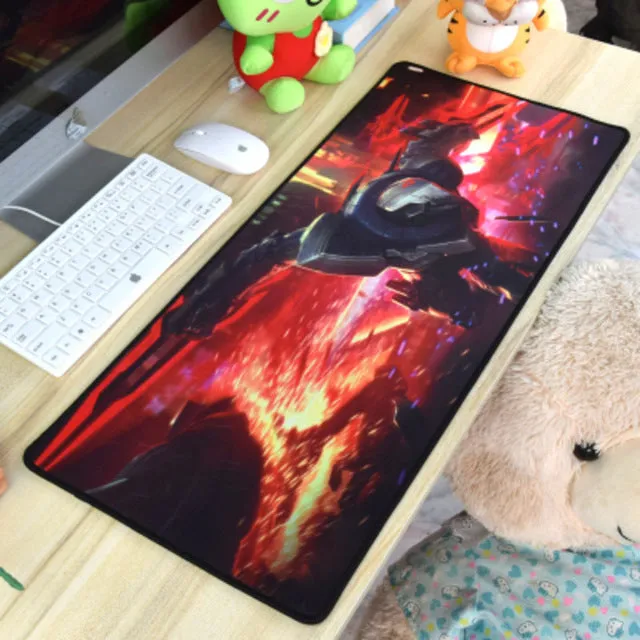 700x300x3mm League of Legends hot sale large gaming mouse pad anti-slip mousepad non-slip laptop table mat for players