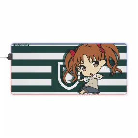 A Certain Magical Index Kuroko Shirai RGB LED Mouse Pad (Desk Mat)