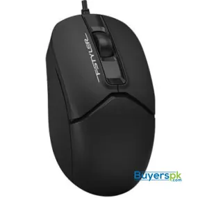 A4tech Fm12 Fstyler 1200 Dpi Optical Mouse - Black