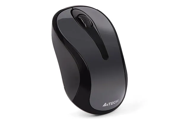 A4TECH G3-280NS (MINI) (GLOSSY GREY) SILENT CLICK MOUSE