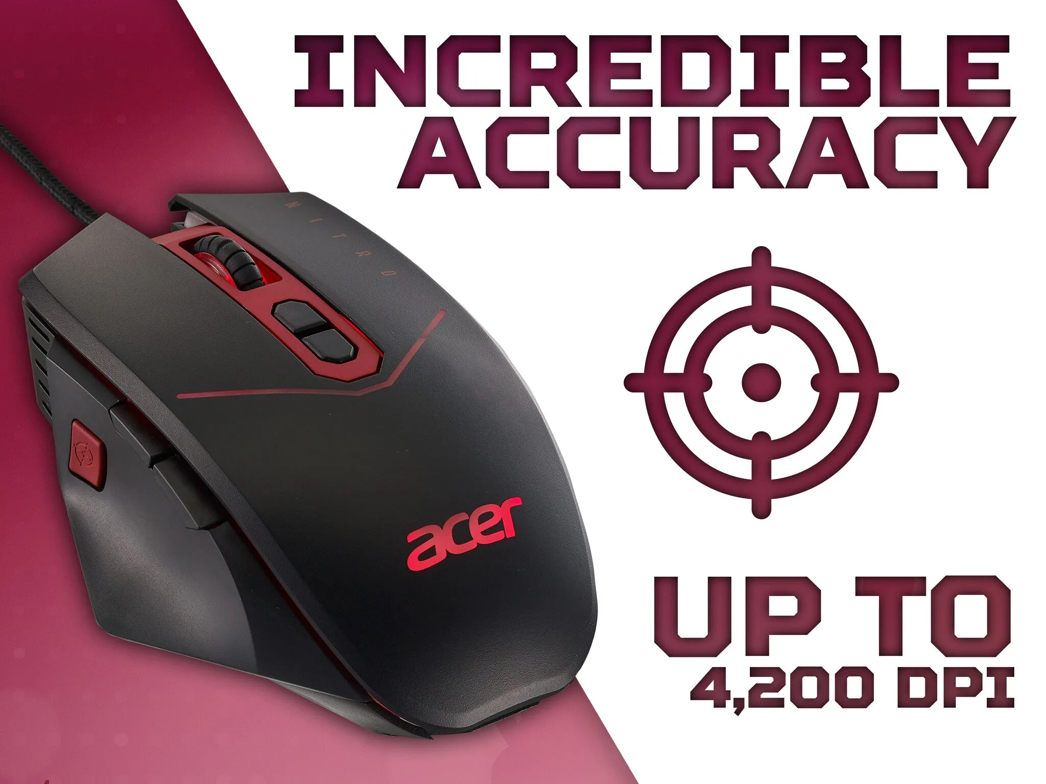 Acer Nitro RGB Optical Gaming Mouse