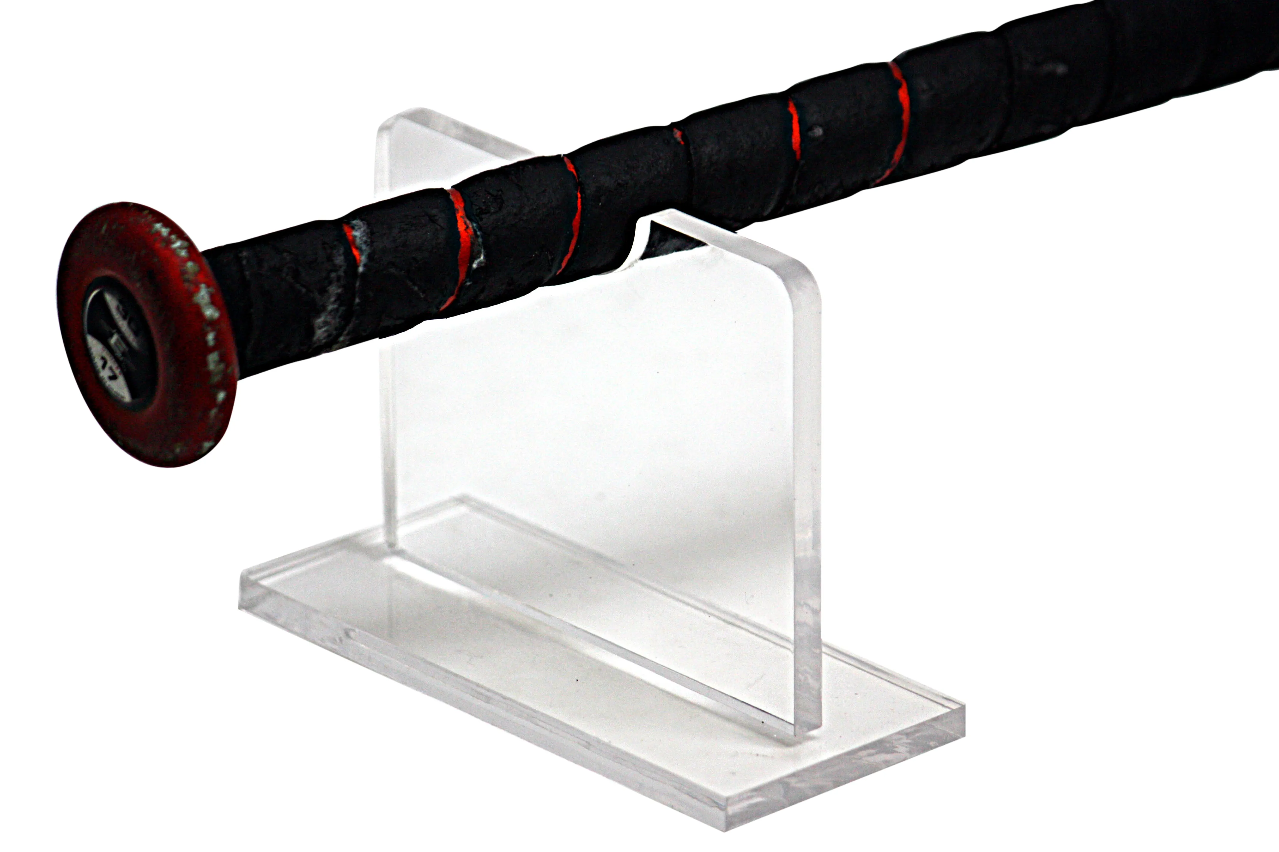 Acrylic Baseball Bat Horizontal Tabletop Display Stand A056LS/SP221