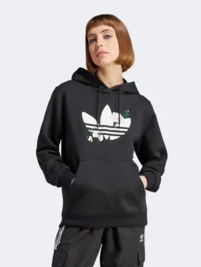 Adidas Flower Women Original Hoody Black