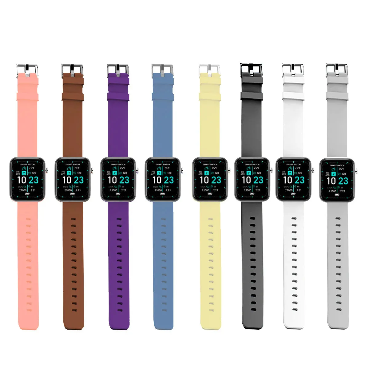 Advanced Smartwatch   3 Stylish Bands – Your Wellness, Your Way