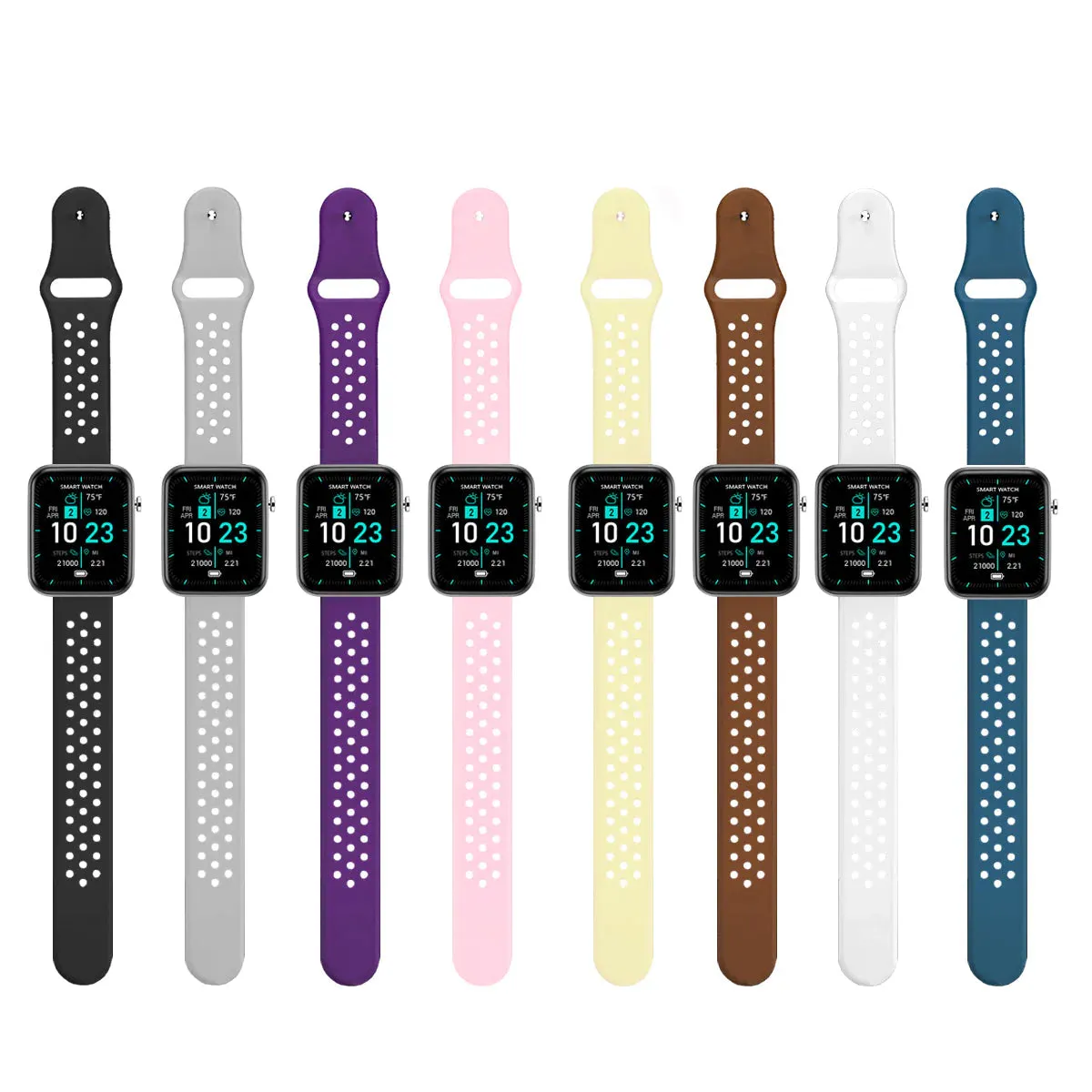 Advanced Smartwatch   3 Stylish Bands – Your Wellness, Your Way