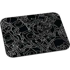 Adventure Time "Finn Black Wallpaper" Mouse Pad