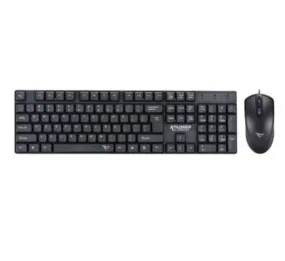 Alcatroz Xplorer C3500 Silent USB Keyboard & Mouse Combo