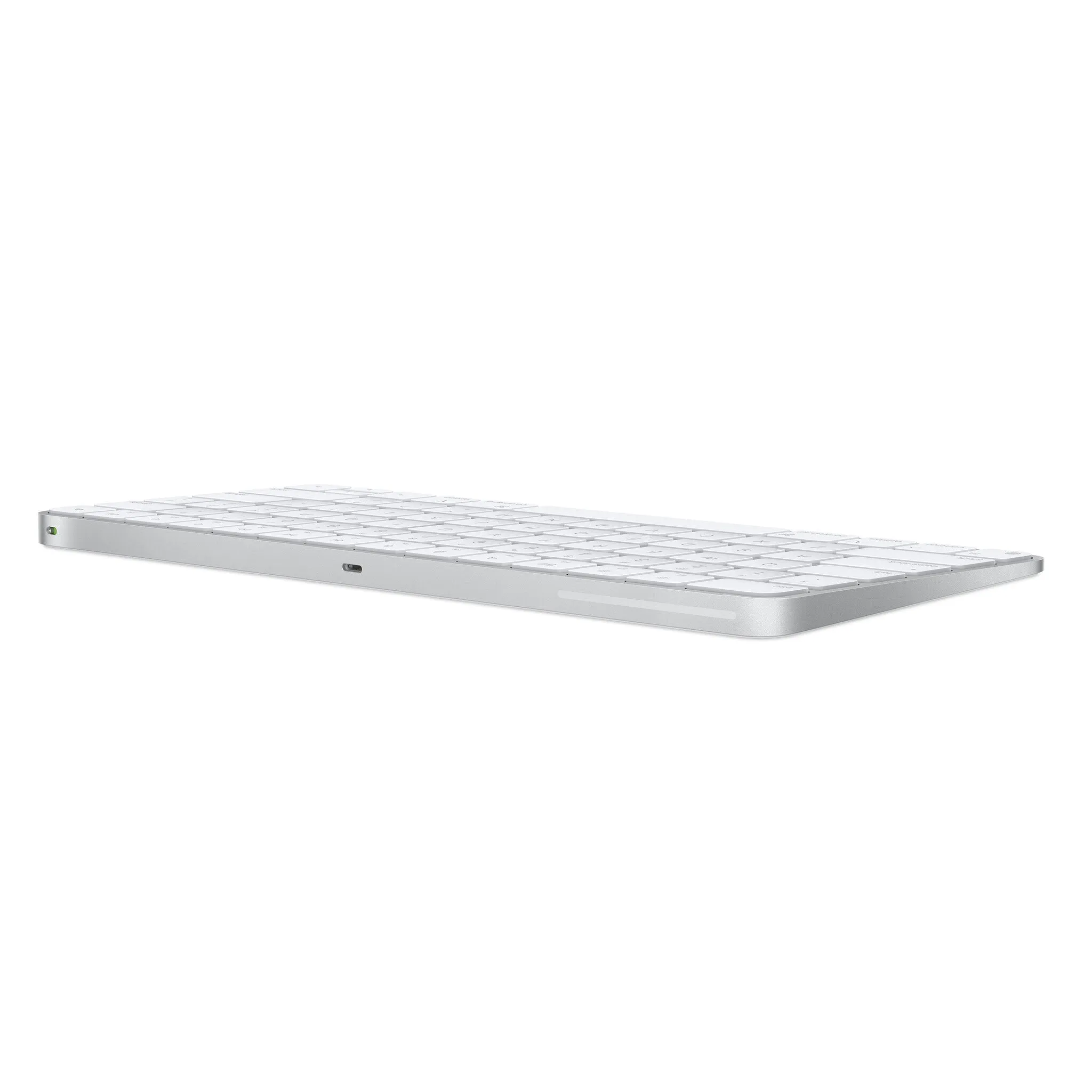 Apple Magic keyboard Universal USB   Bluetooth English Aluminium, White