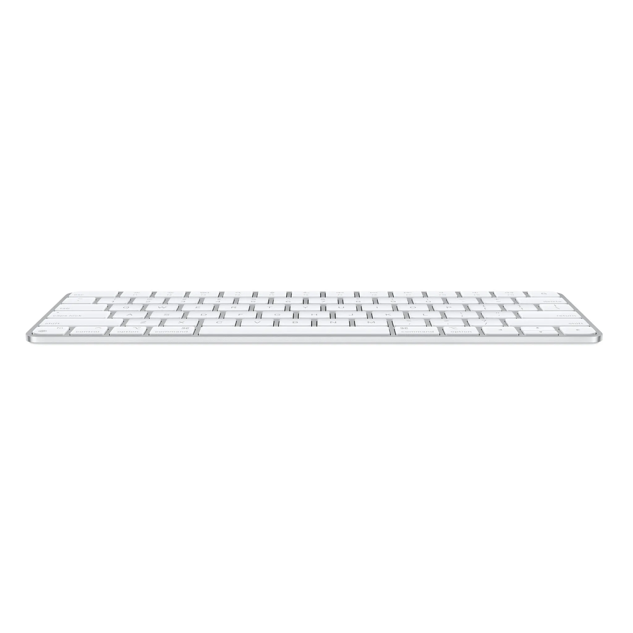 Apple Magic keyboard Universal USB   Bluetooth English Aluminium, White