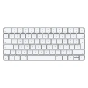 Apple Magic keyboard Universal USB   Bluetooth English Aluminium, White