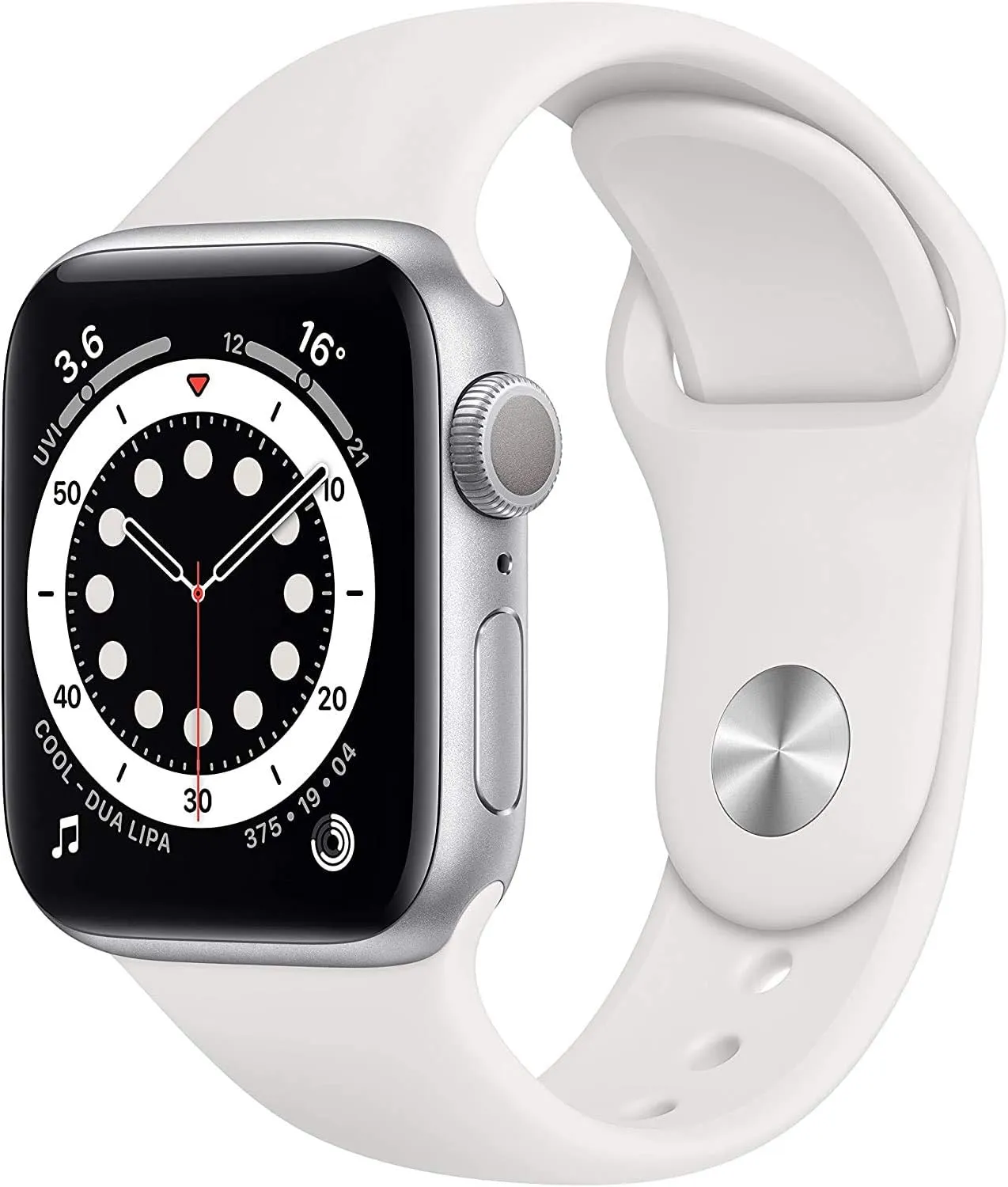 Apple Watch Series 6 (Cellular) - 40mm Silver Aluminium Case