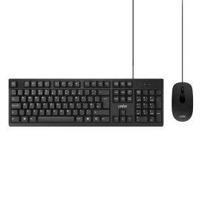 Artis C33  Wired Keyboard and Mouse Combo Black