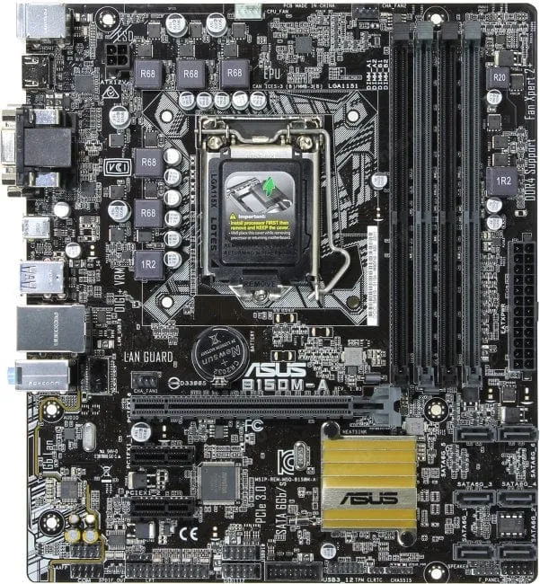 ASUS B150M-A Intel B150 LGA1151 motherboard micro ATX ddr4 hdmi USB Type-C dvi