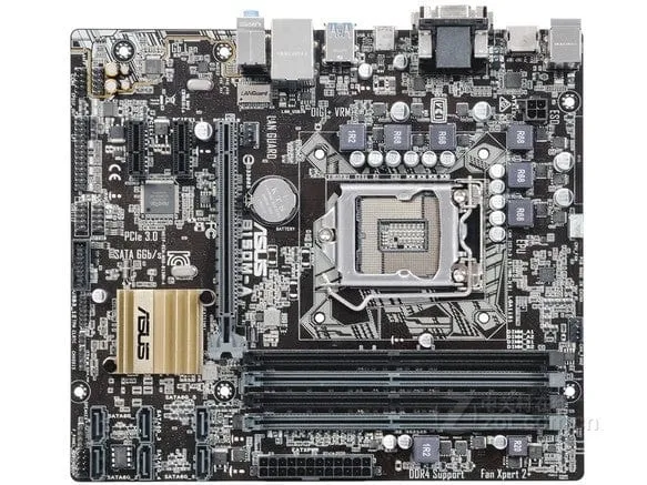 ASUS B150M-A Intel B150 LGA1151 motherboard micro ATX ddr4 hdmi USB Type-C dvi