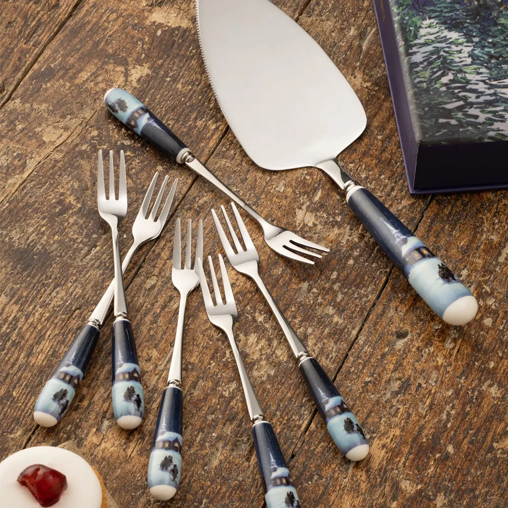 Aynsley Silent Night Pastry Set