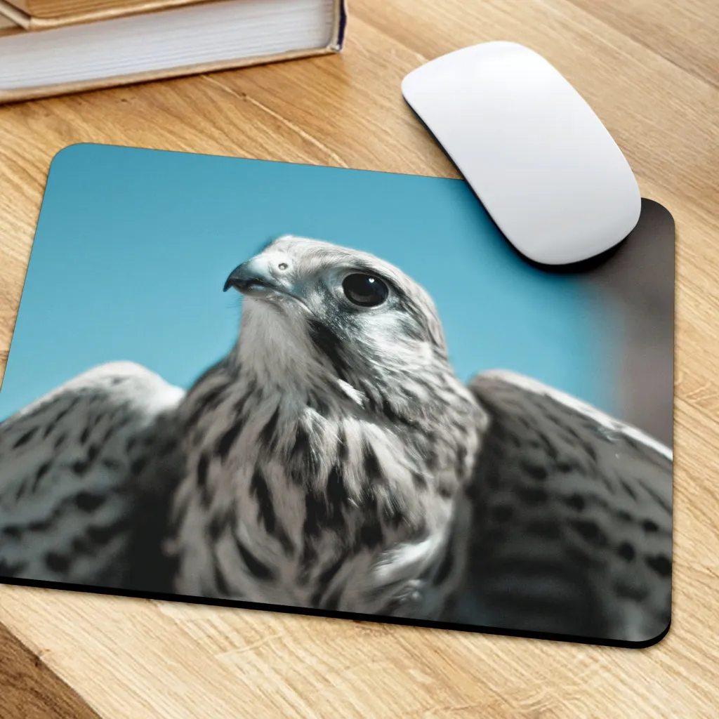 Baby Peregrine Falcon Mousepad