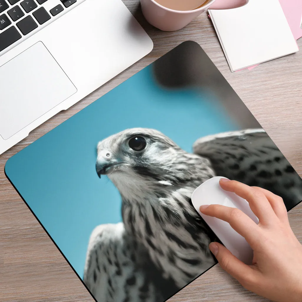 Baby Peregrine Falcon Mousepad