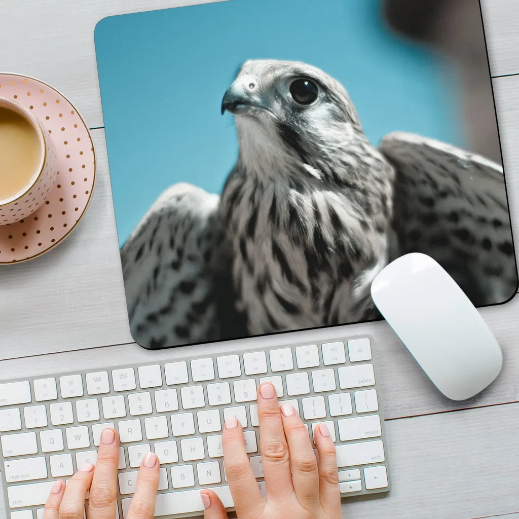 Baby Peregrine Falcon Mousepad