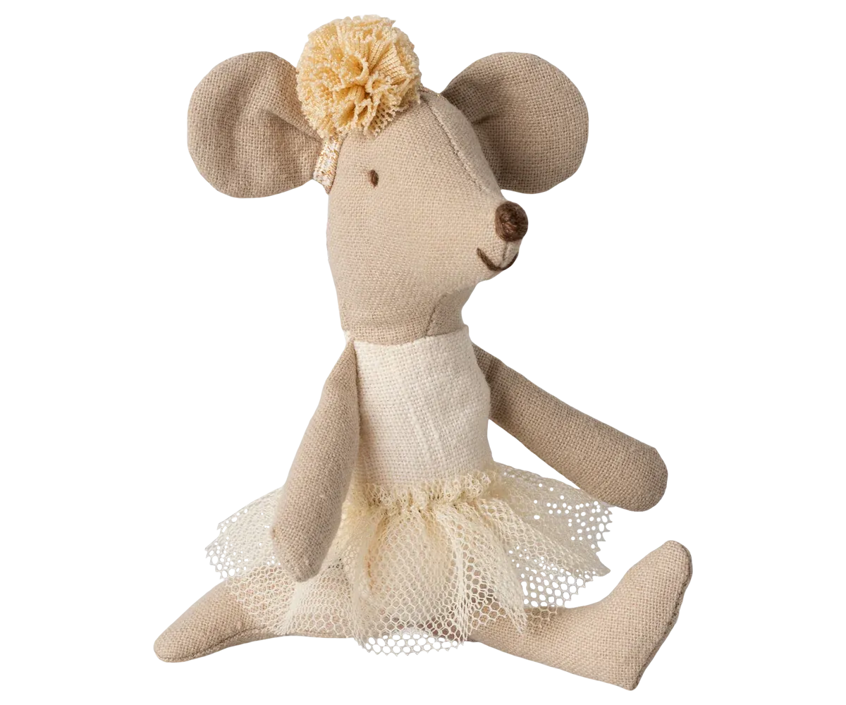 Ballerina Mouse - Little Sister (Off-White Tutu)