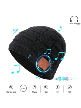 Beanie Hat For Men Women Unisex Wireless Music Hat