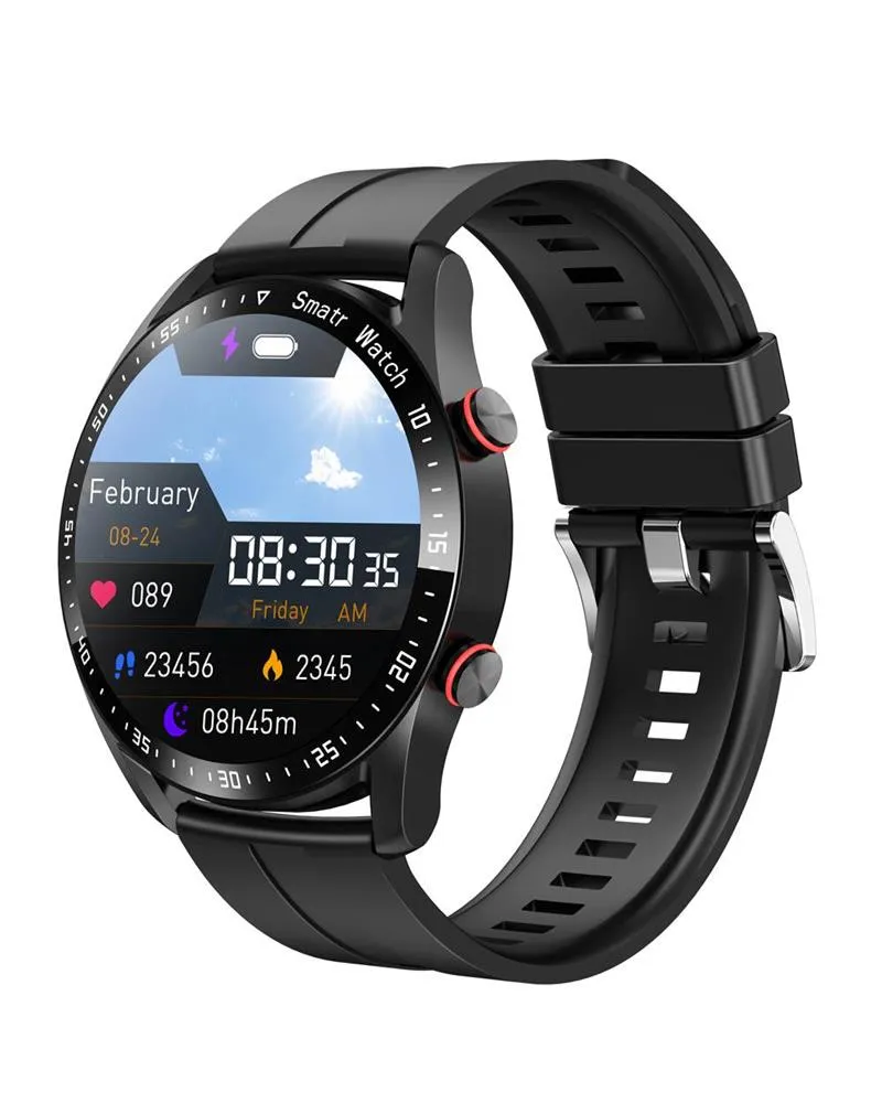 Bearscome ECG PPG blood pressure blood oxygen sleep monitoring Bluetooth smart watch