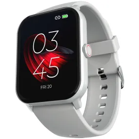 beatXP Marv Neo Smart Watch with 1.85” Ultra HD Display, Bluetooth Calling, 240 * 280px, AI Voice Assistant, 100  Sports Modes, Heart Rate Monitoring, SpO2, IP68, Fast Charging (Ice Silver)