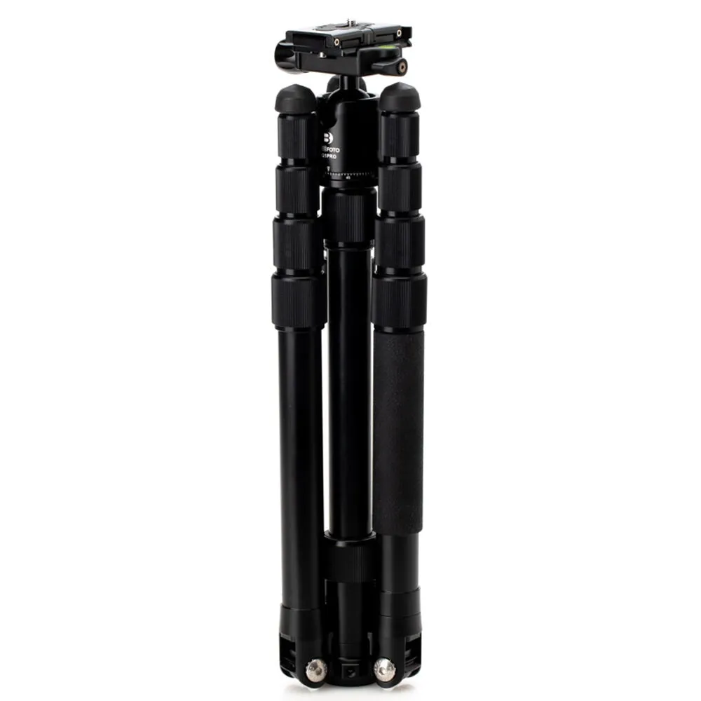 Benro MeFOTO RoadTrip Pro Aluminum Series 1 Travel Tripod with Ball Head and Monopod | Black