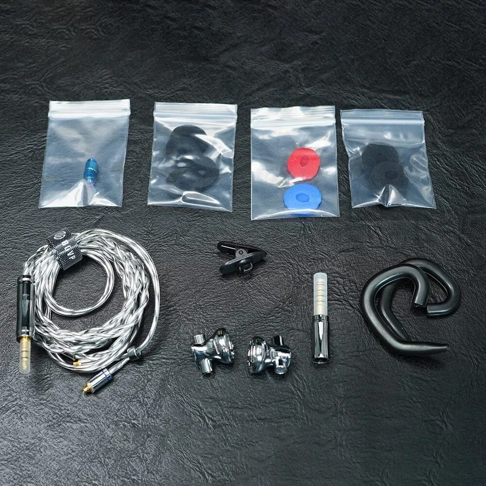 BGVP DX7 Flagship Tunable Flat Head Earbuds