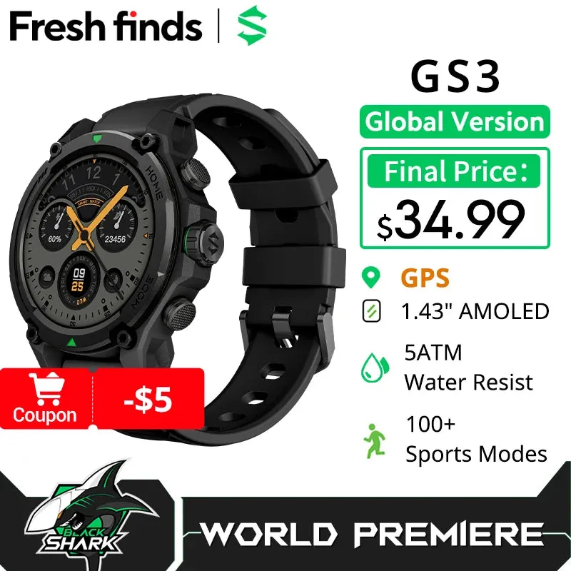 Blackshark GS3 Smart Watch