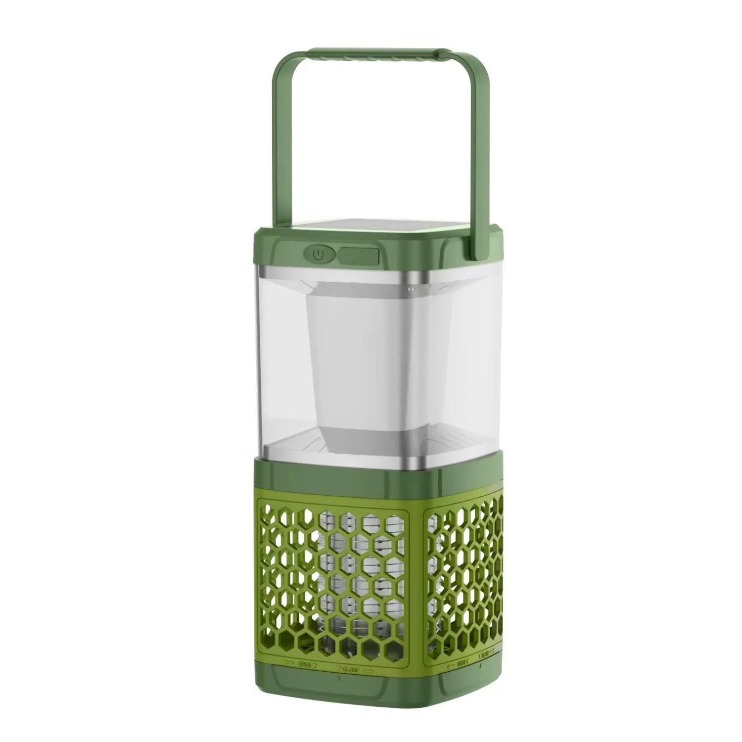 Brookstone Solar-Powered Bug Zapper & Hanging Lantern