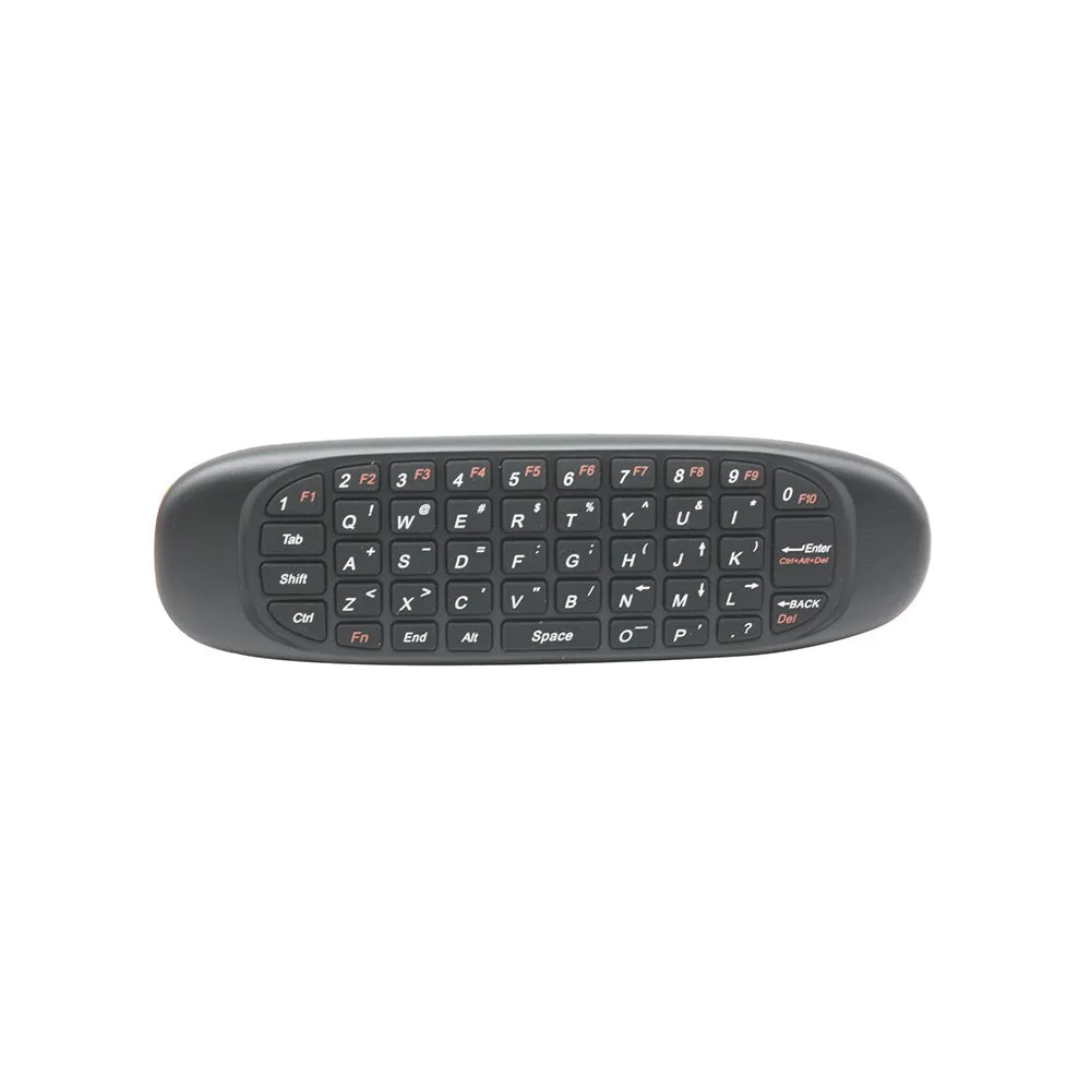 C120 Air Mouse with Gyroscope, QWERTY keyboard Compatible for Android, Windows, Mac OS, Linux