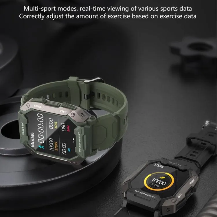 C20 Smart Watch with 1.71-Inch HD Display and Advanced Health Monitoring Features