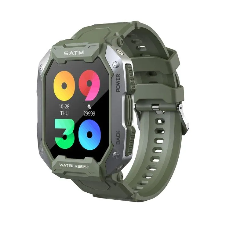 C20 Smart Watch with 1.71-Inch HD Display and Advanced Health Monitoring Features