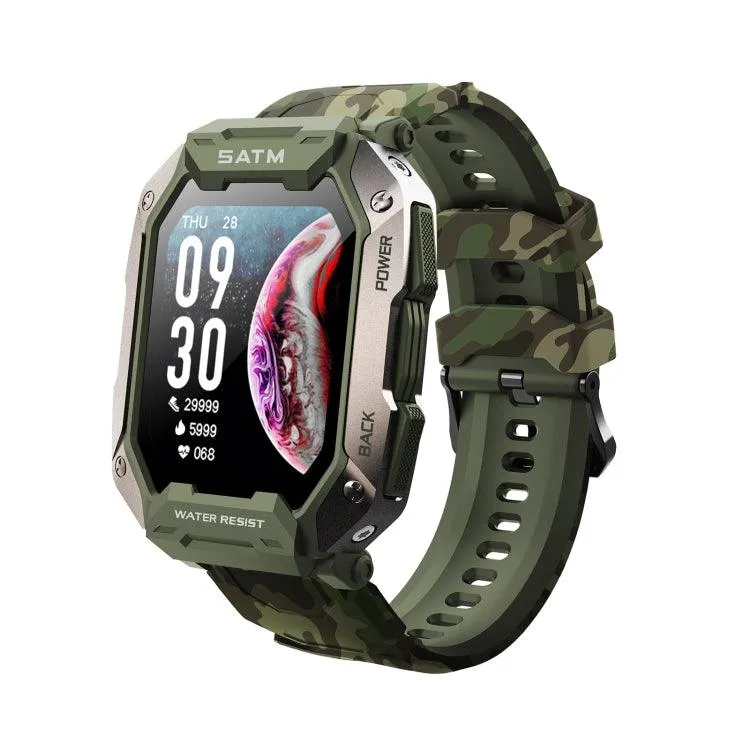 C20 Smart Watch with 1.71-Inch HD Display and Advanced Health Monitoring Features