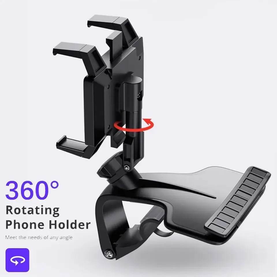 Car Dashboard Mobile Holder 360° Free Spin