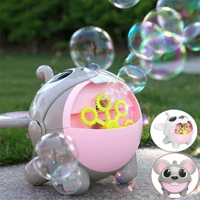 Cartoon Mouse Bubble Maker - Perfect Party Toy for Kids' Events!