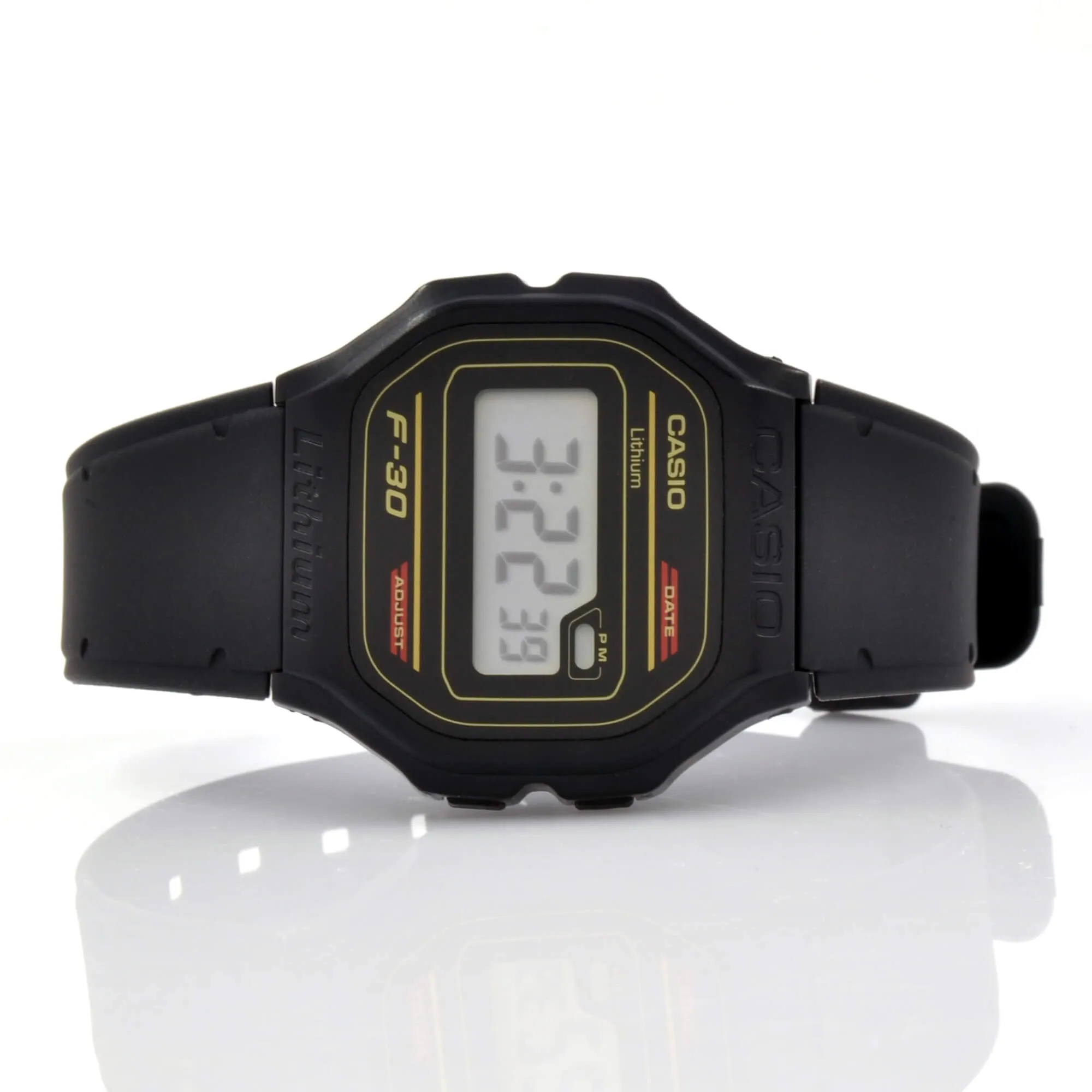 Casio Black Resin Case Black Band Watch | F-30-9Q