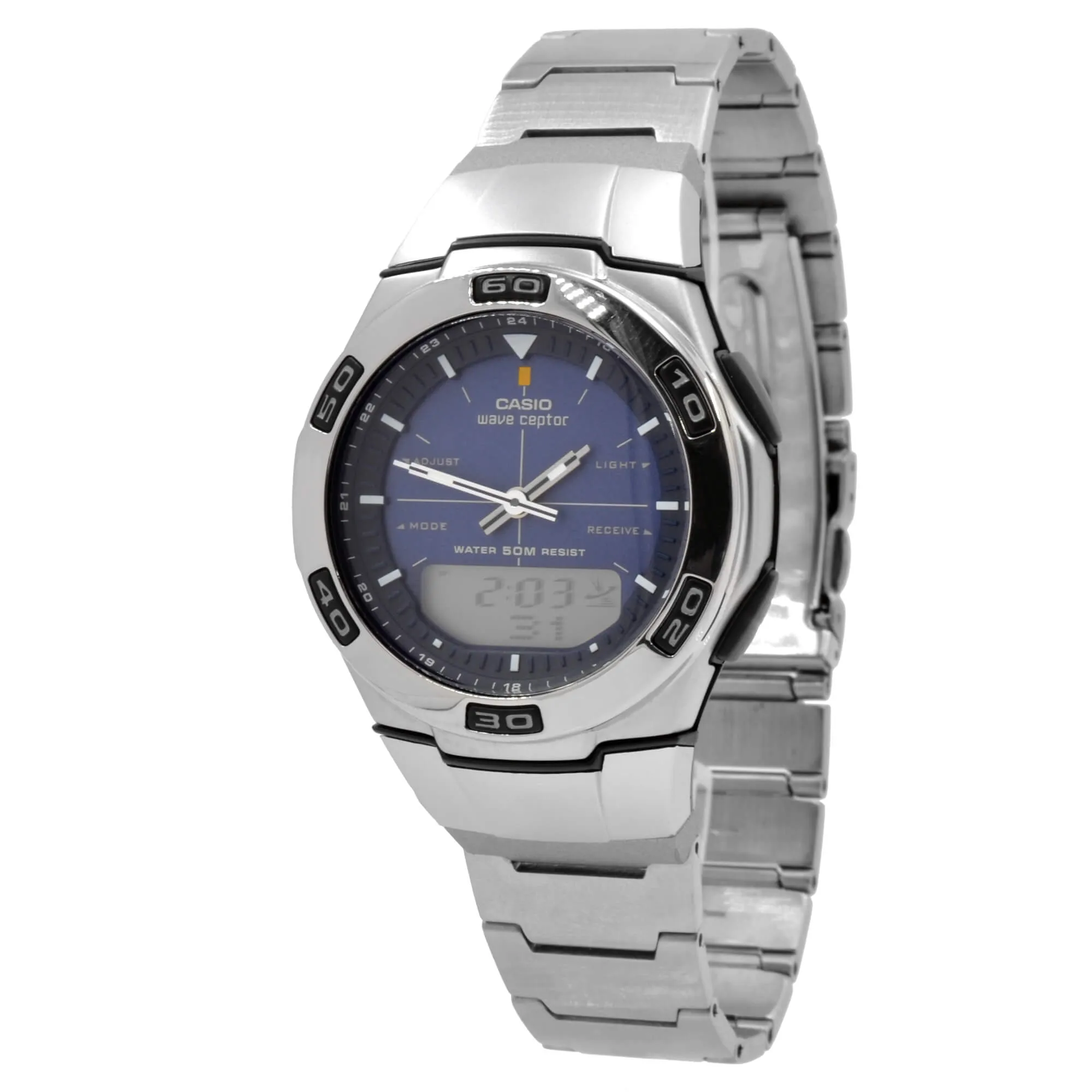 Casio Stainless steel Case Stainless steel Band Watch | WVA-105HDA-2A