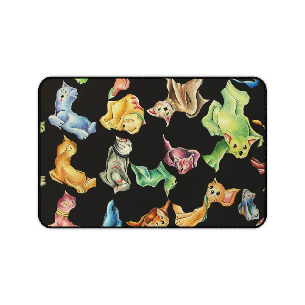 Cat Pattern Desk Mat