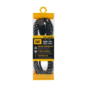 CAT Rugged Lightning to USB Braided Cable 1.8m